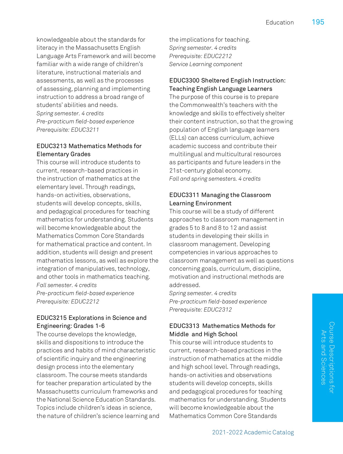 20212022 Academic Catalog academicaffairs Page 197 Flip PDF