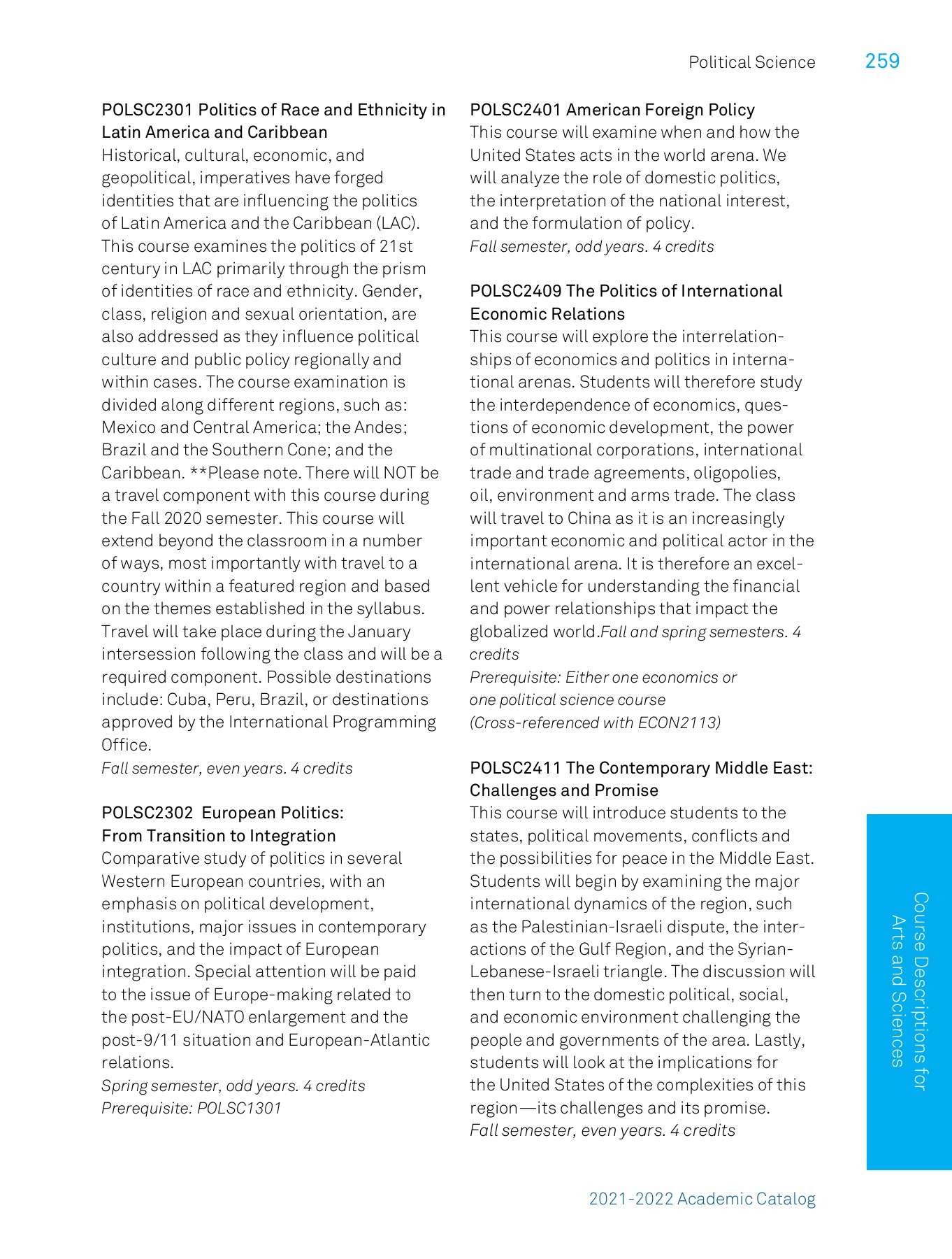 20212022 Academic Catalog academicaffairs Page 261 Flip PDF