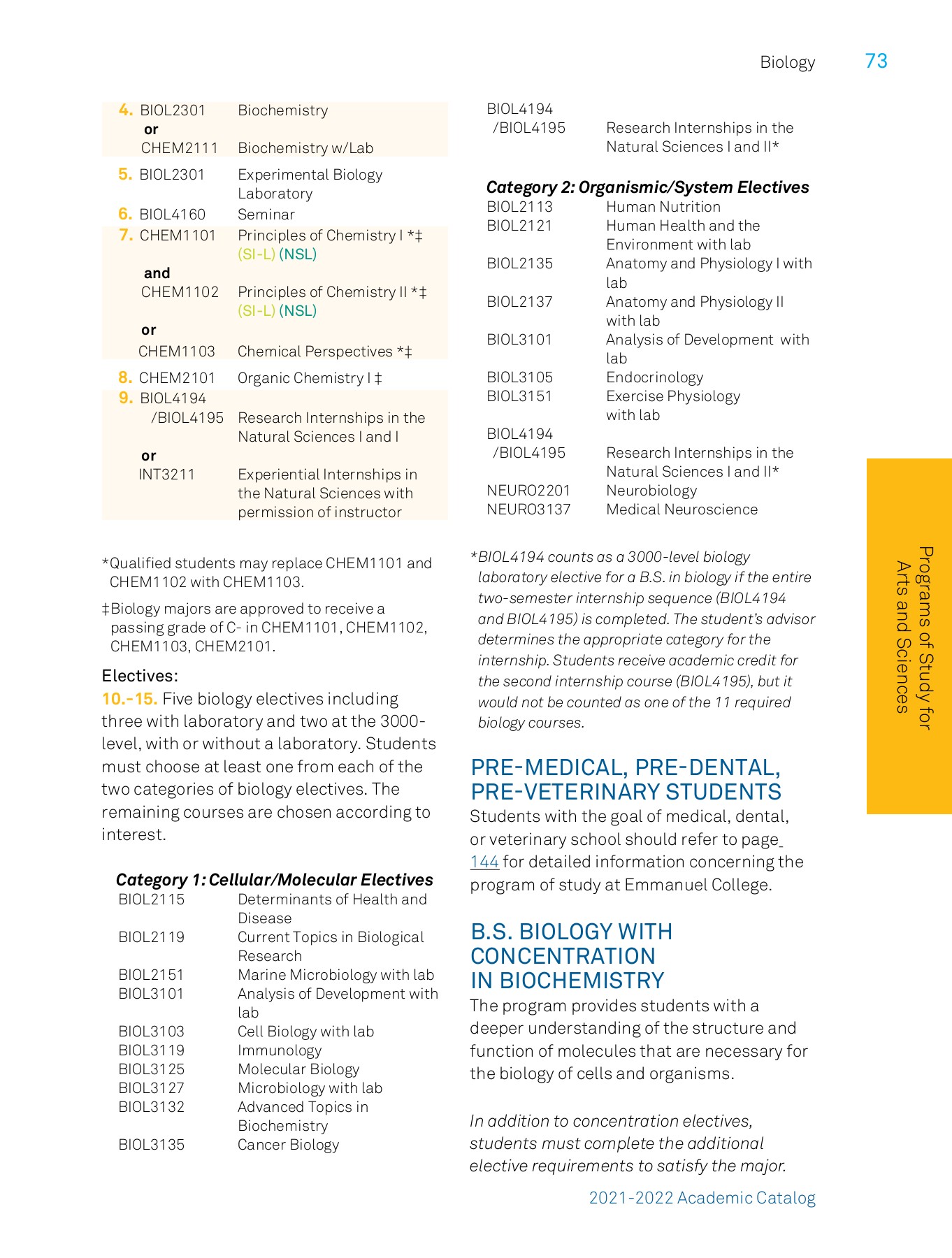 20212022 Academic Catalog academicaffairs Page 75 Flip PDF