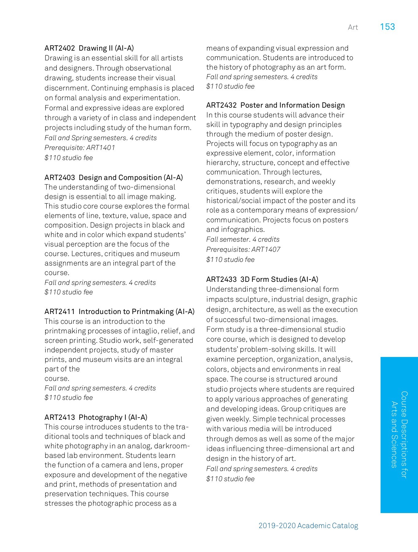 20192020 Academic Catalog academicaffairs Page 155 Flip PDF