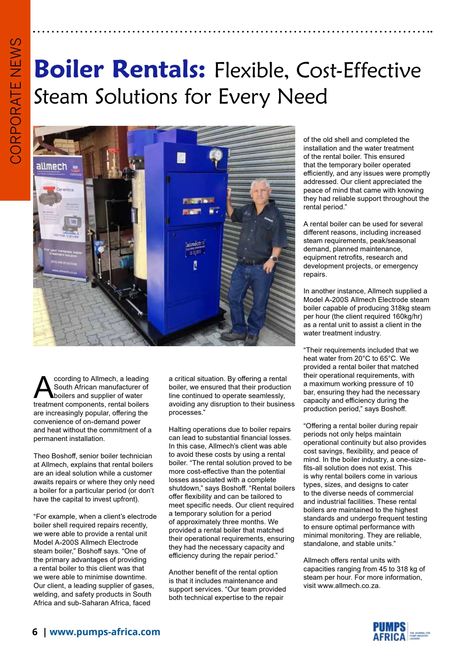 Pumps Africa October - December 2024 Digital Magazine - info - Page 8 ...