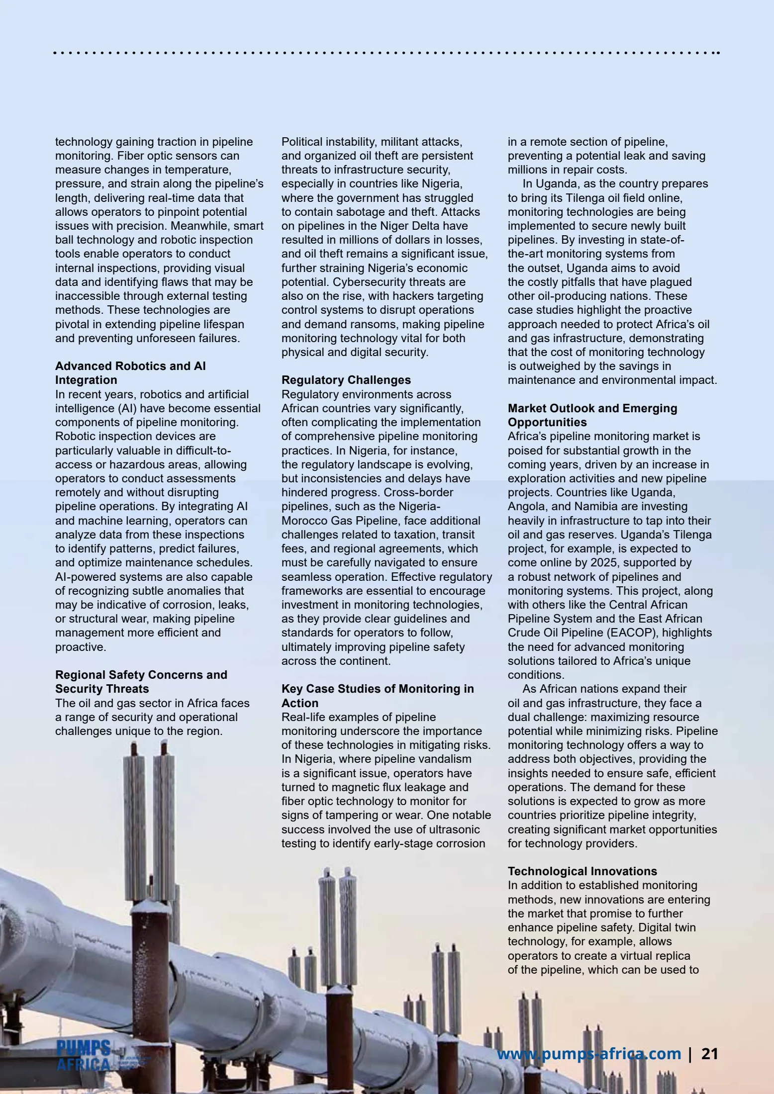 Pumps Africa October - December 2024 Digital Magazine - info - Page 23 ...