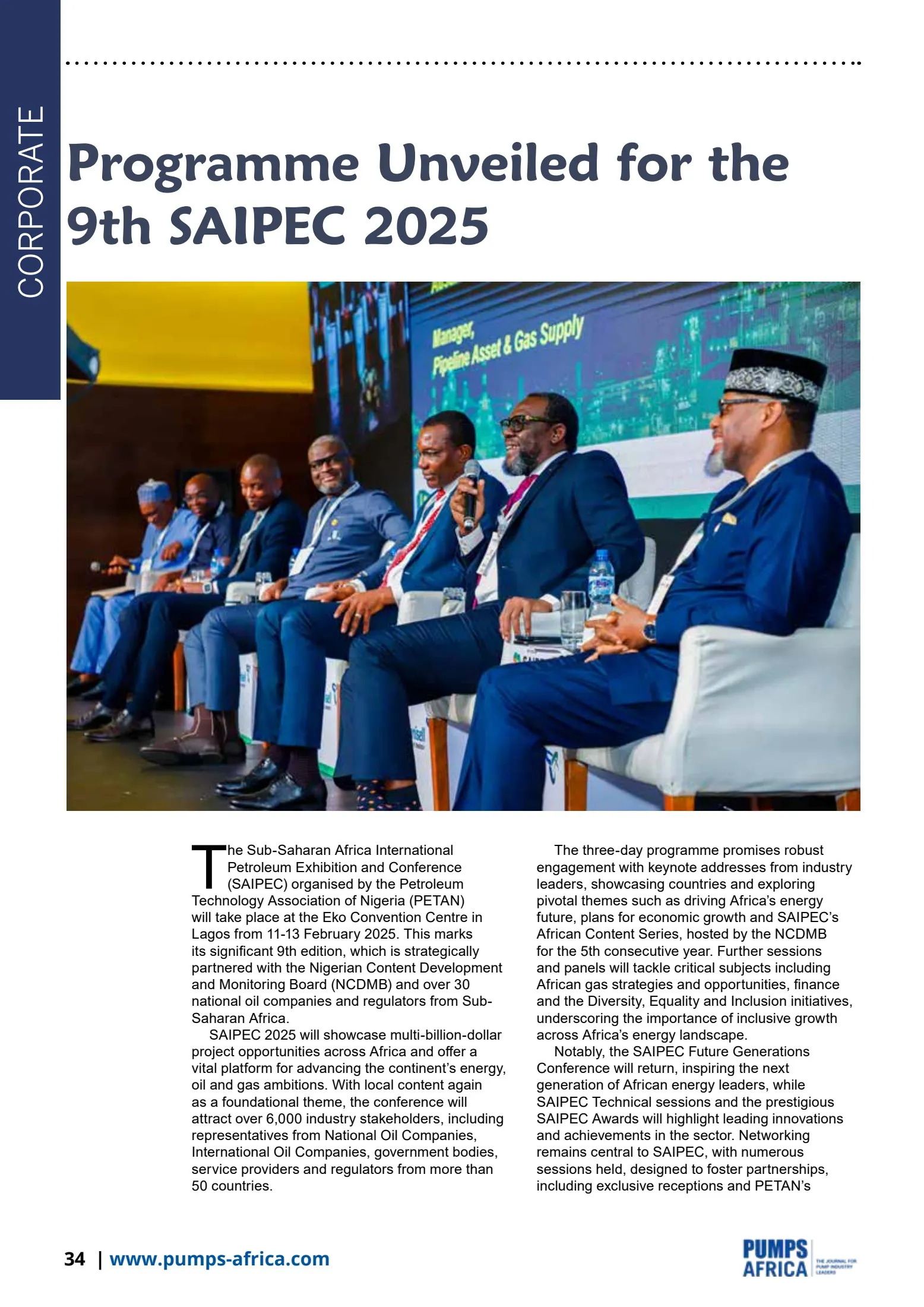 Pumps Africa October - December 2024 Digital Magazine - info - Page 36 ...