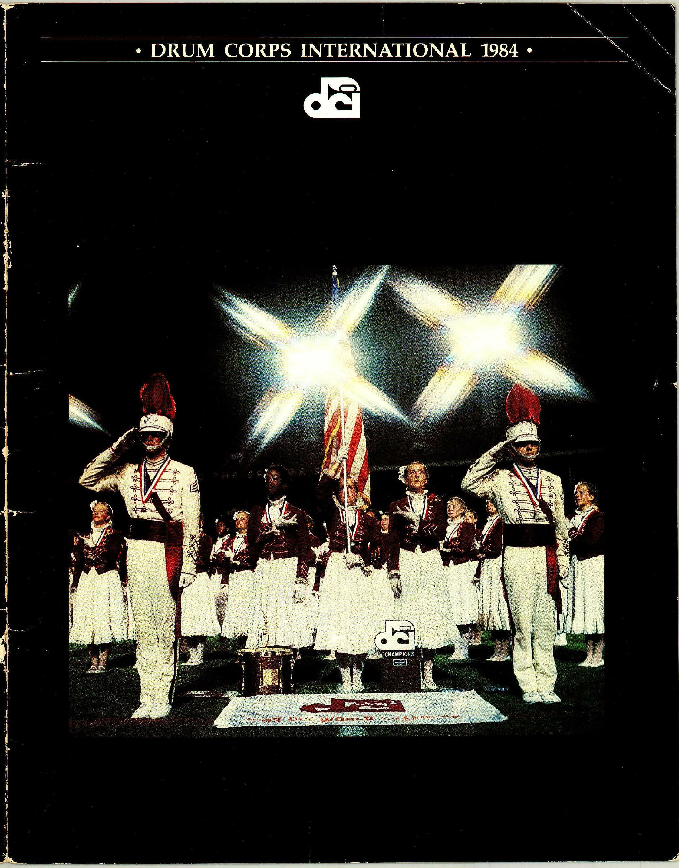 Drum Corps International 1984 Yearbook Drum Corps International