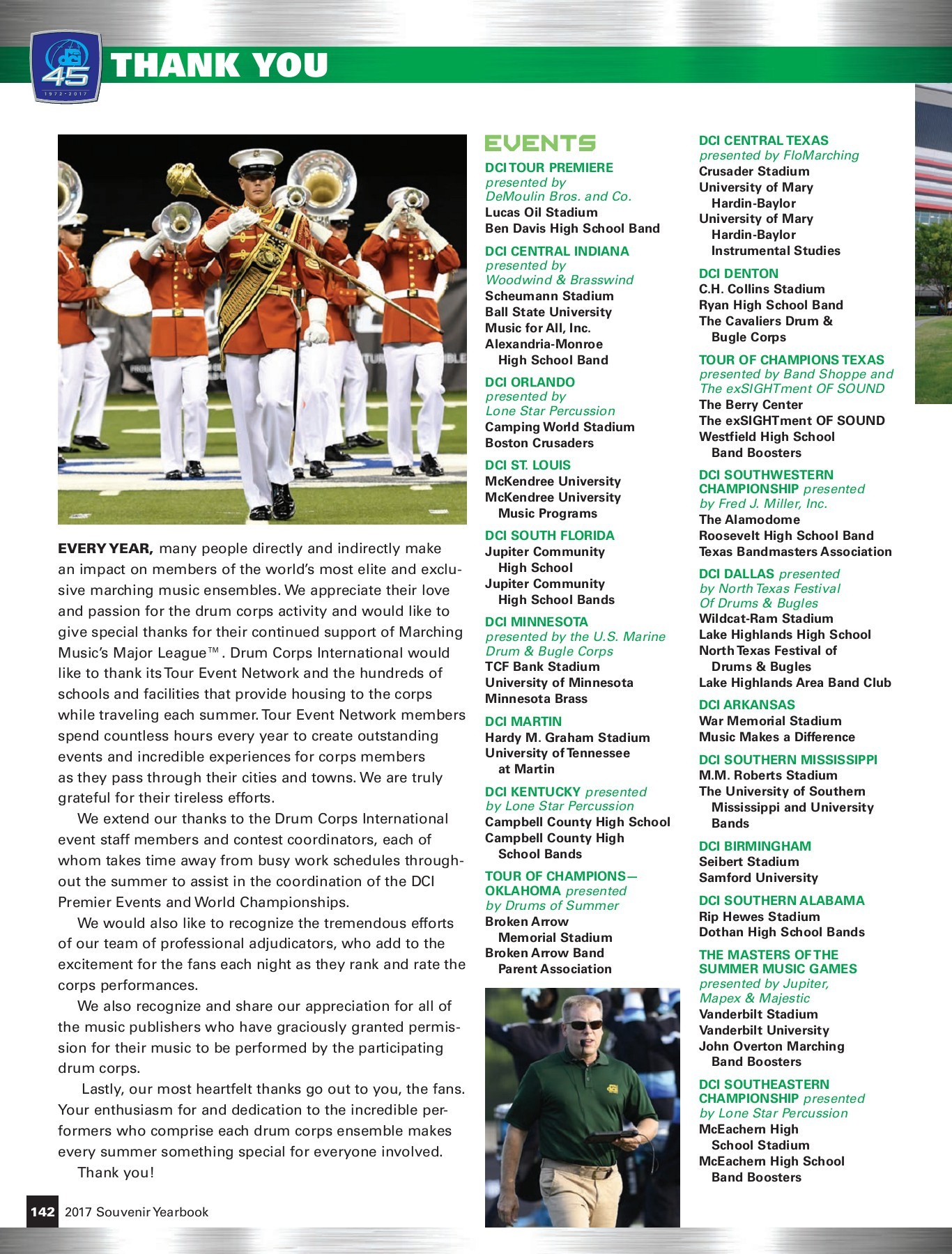 Drum Corps International 2017 Yearbook Drum Corps International