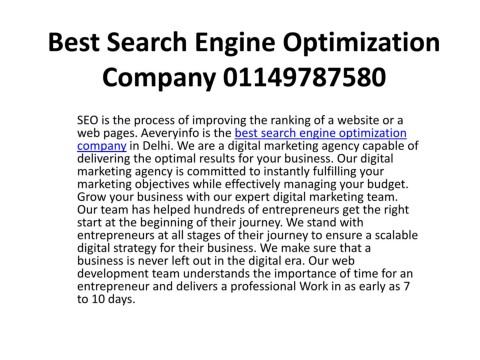 Prime 12 Ai Search Engine Optimization Companies To Help Increase Your Digital Presence