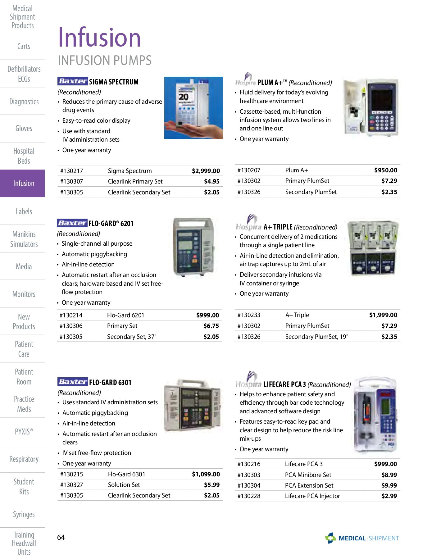 Medical Catalog 2018 kaleem Page 64 Flip PDF Online PubHTML5