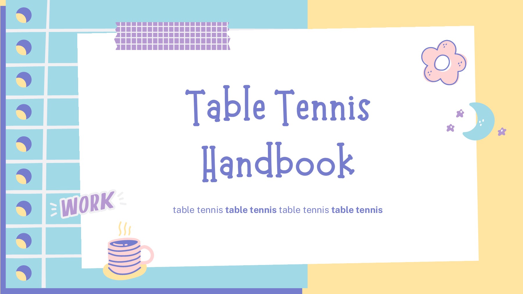 Table Tennis Handbook Czairene Flores Page 1 14 Flip PDF Online