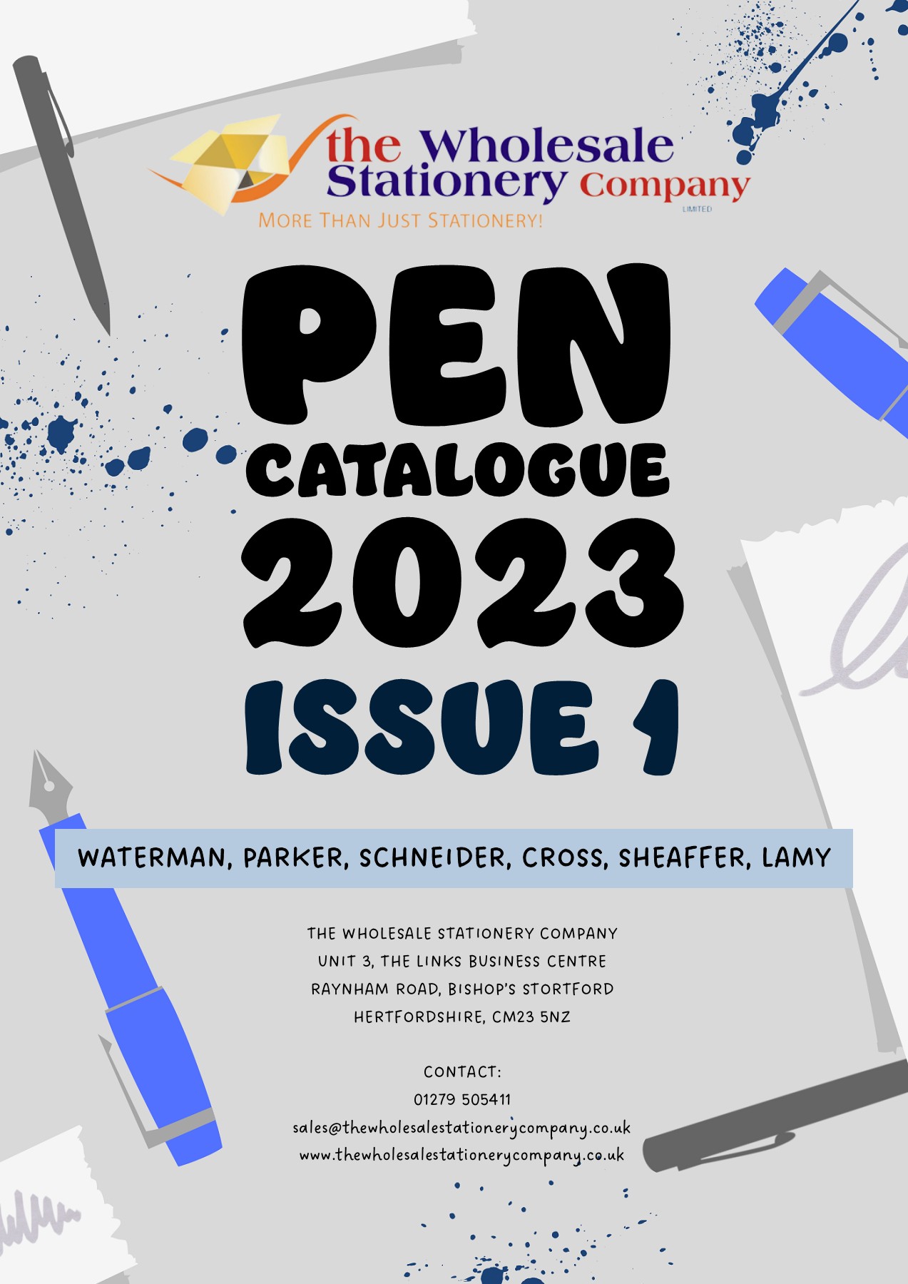 Pen Catalogue 2023 Issue 1 The Wholesale Stationery Company Page 1