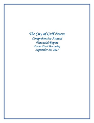 CityofGulfBreezeSTMT2017COLORFinal