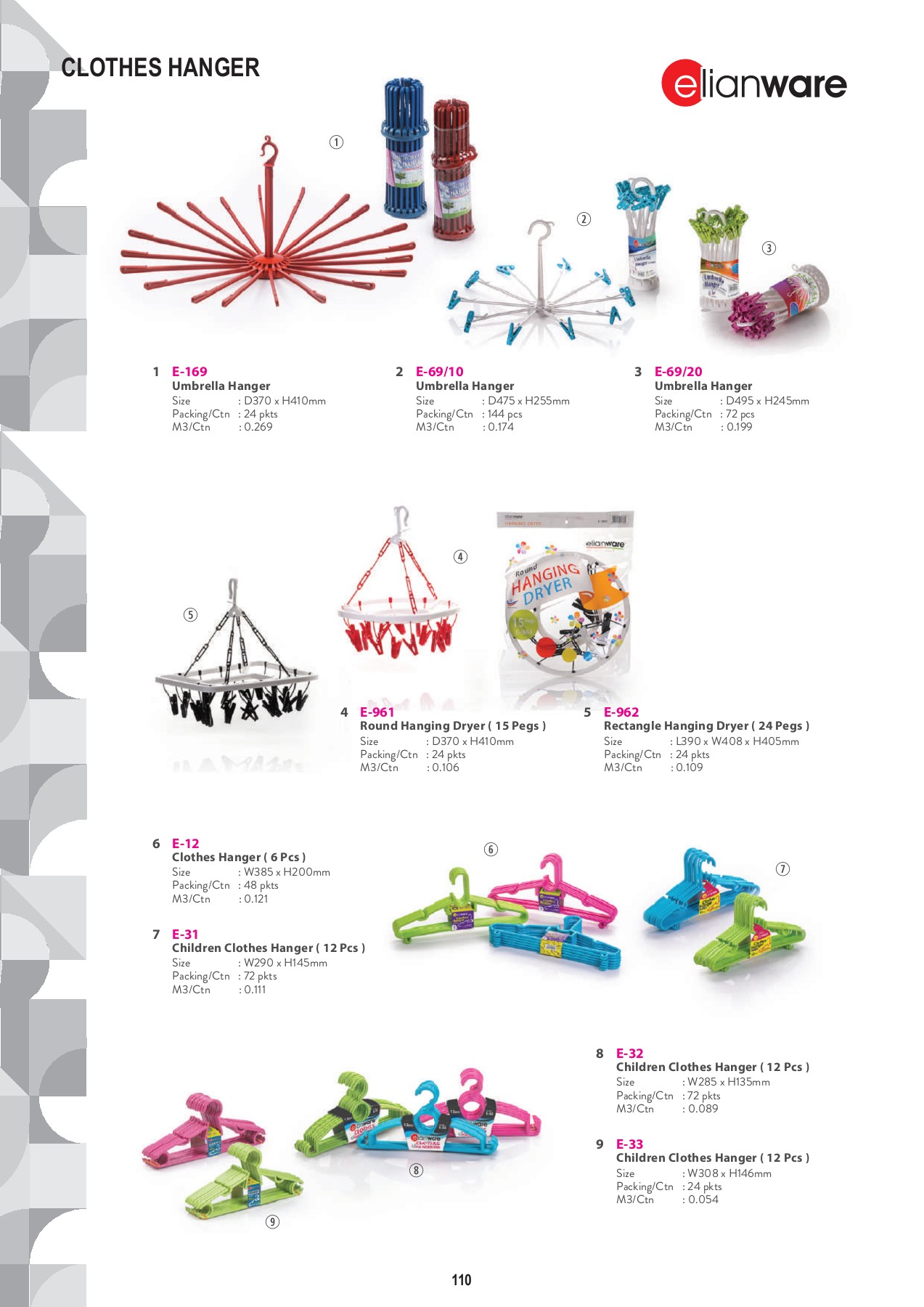 Elianware's Catalog 2021 EELIAN (M) ENTERPRISE SDN. BHD. Page 114