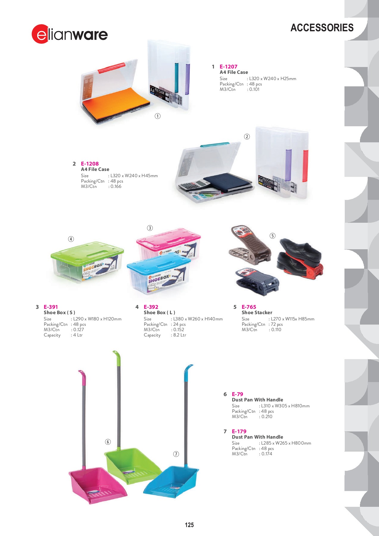 Elianware's Catalog 2021 EELIAN (M) ENTERPRISE SDN. BHD. Page 129