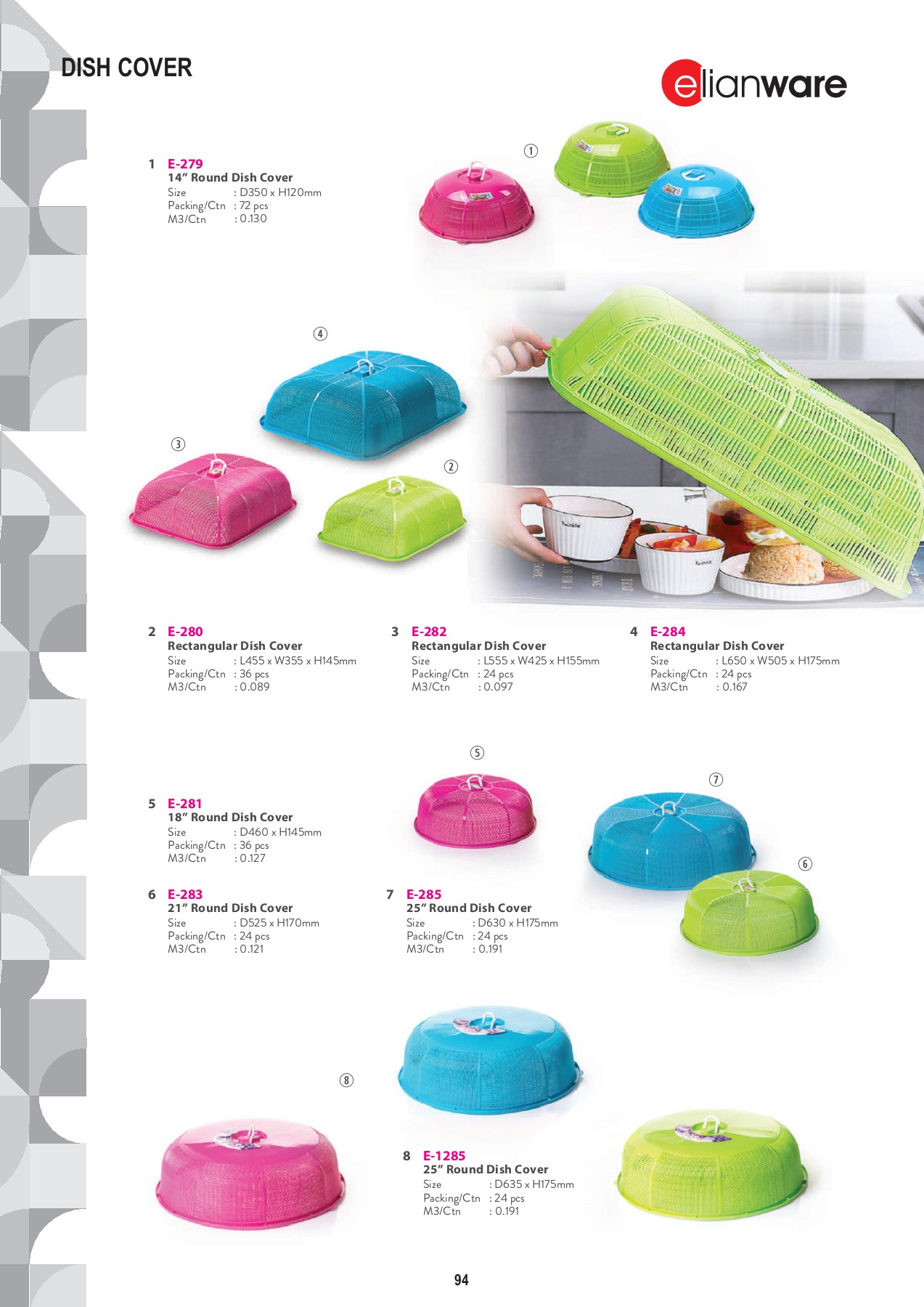 Elianware's Catalog 2021 EELIAN (M) ENTERPRISE SDN. BHD. Page 98