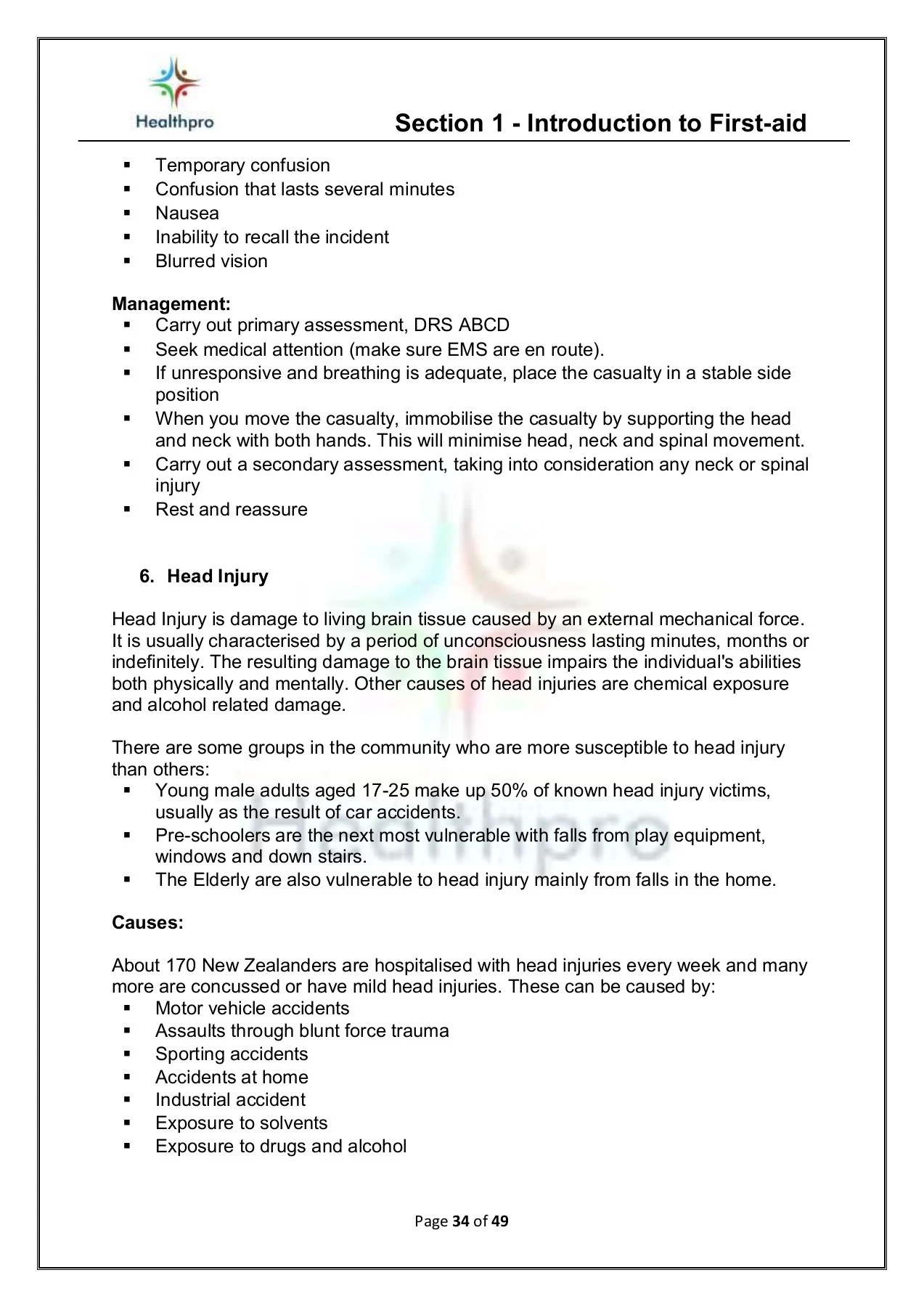 Section 1 - Introduction to First-aid - everysol.mumbai - Page 35 ...