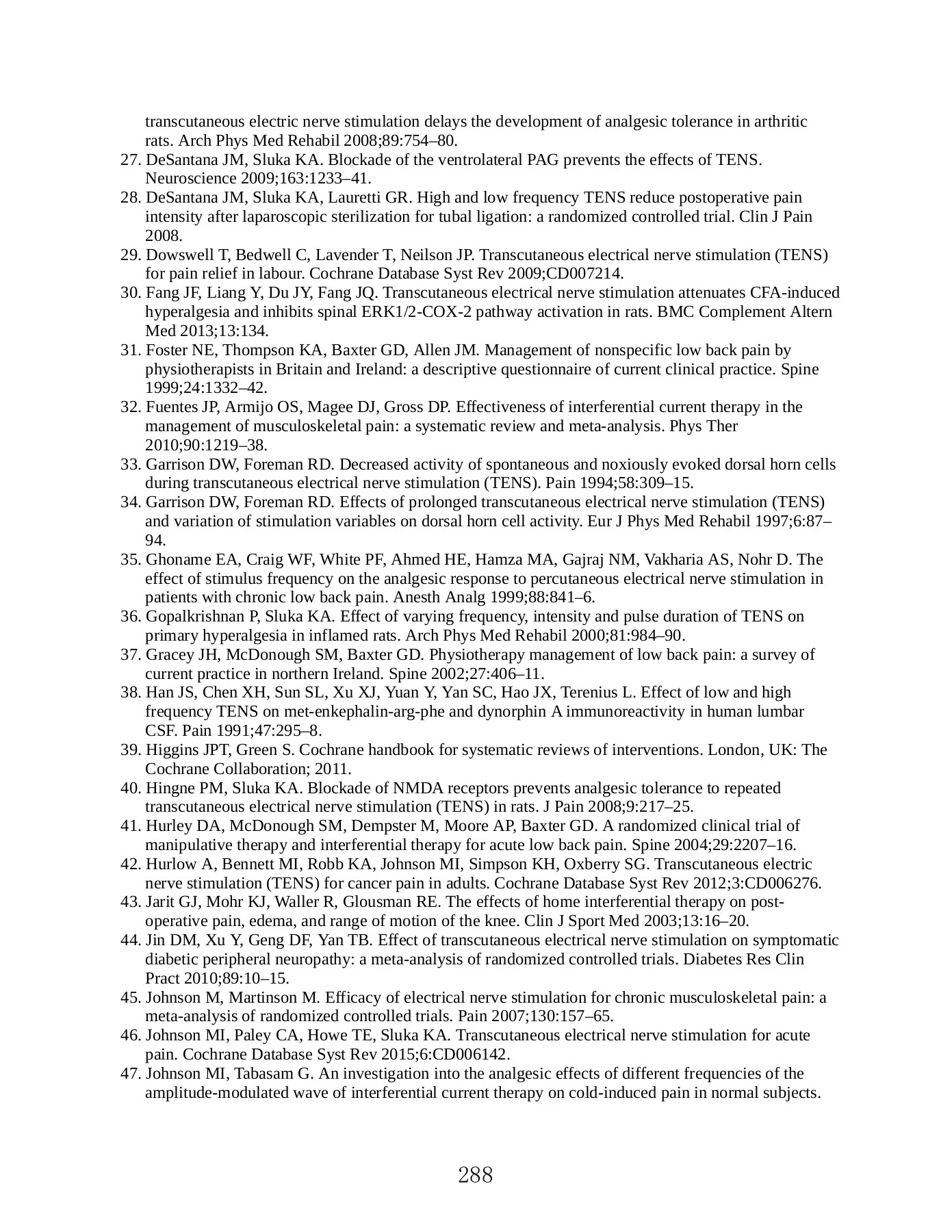 Mechanisms and Management of Pain for the Physical Therapist