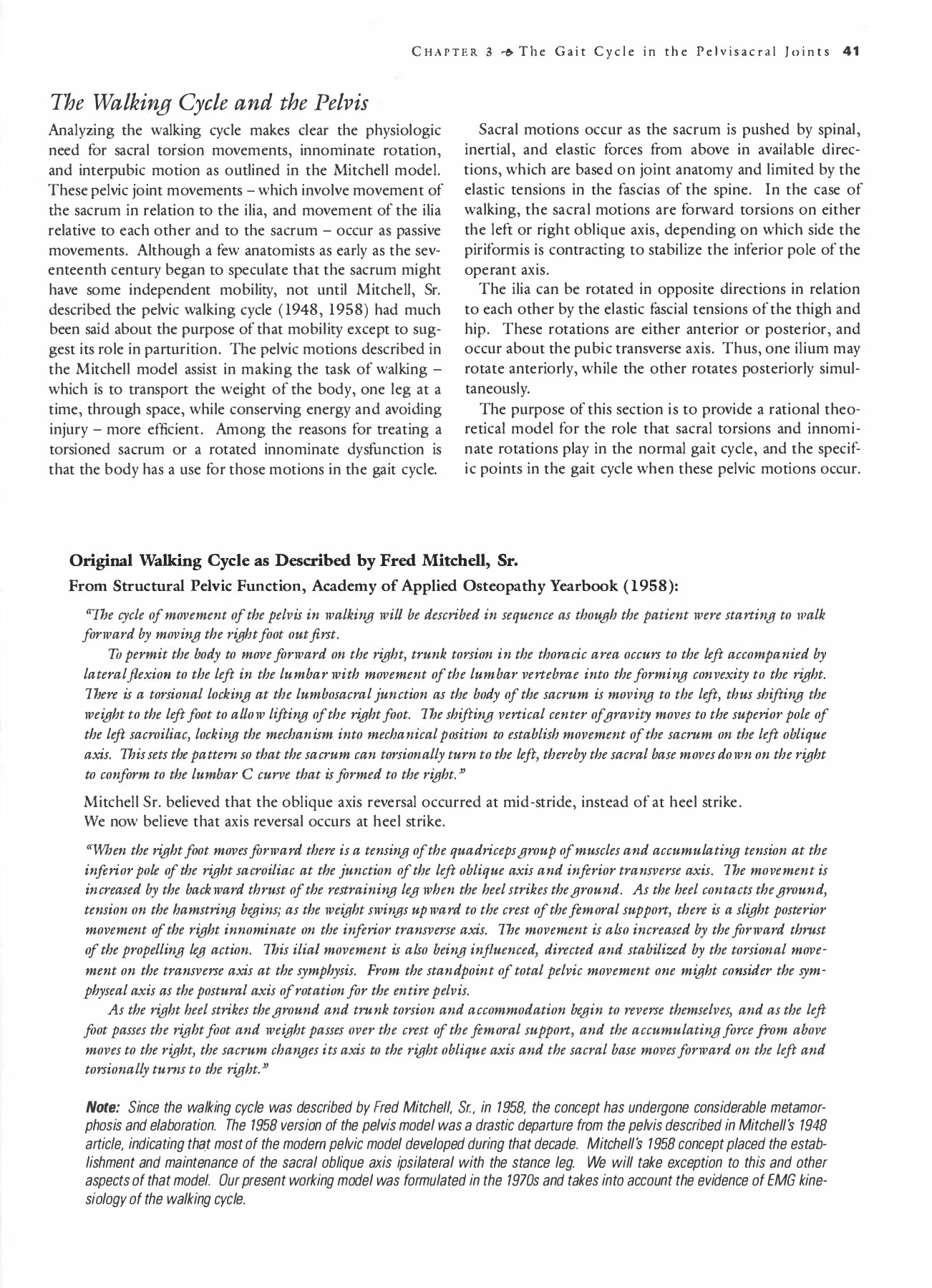 The Muscle Energy Manual Evaluation and treatment of the pelvis