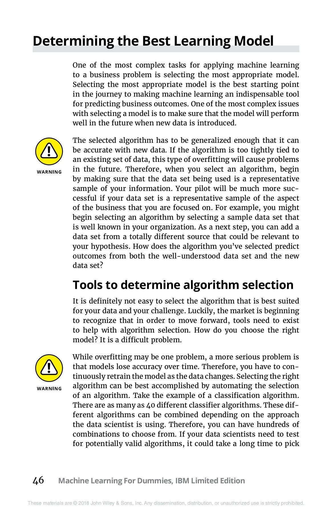 ibm machine learning for dummies