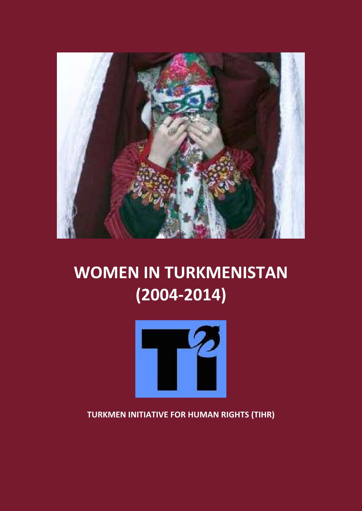 Women in Turkmenistan - TIHR - Page 1 - 70 | Flip PDF Online | PubHTML5