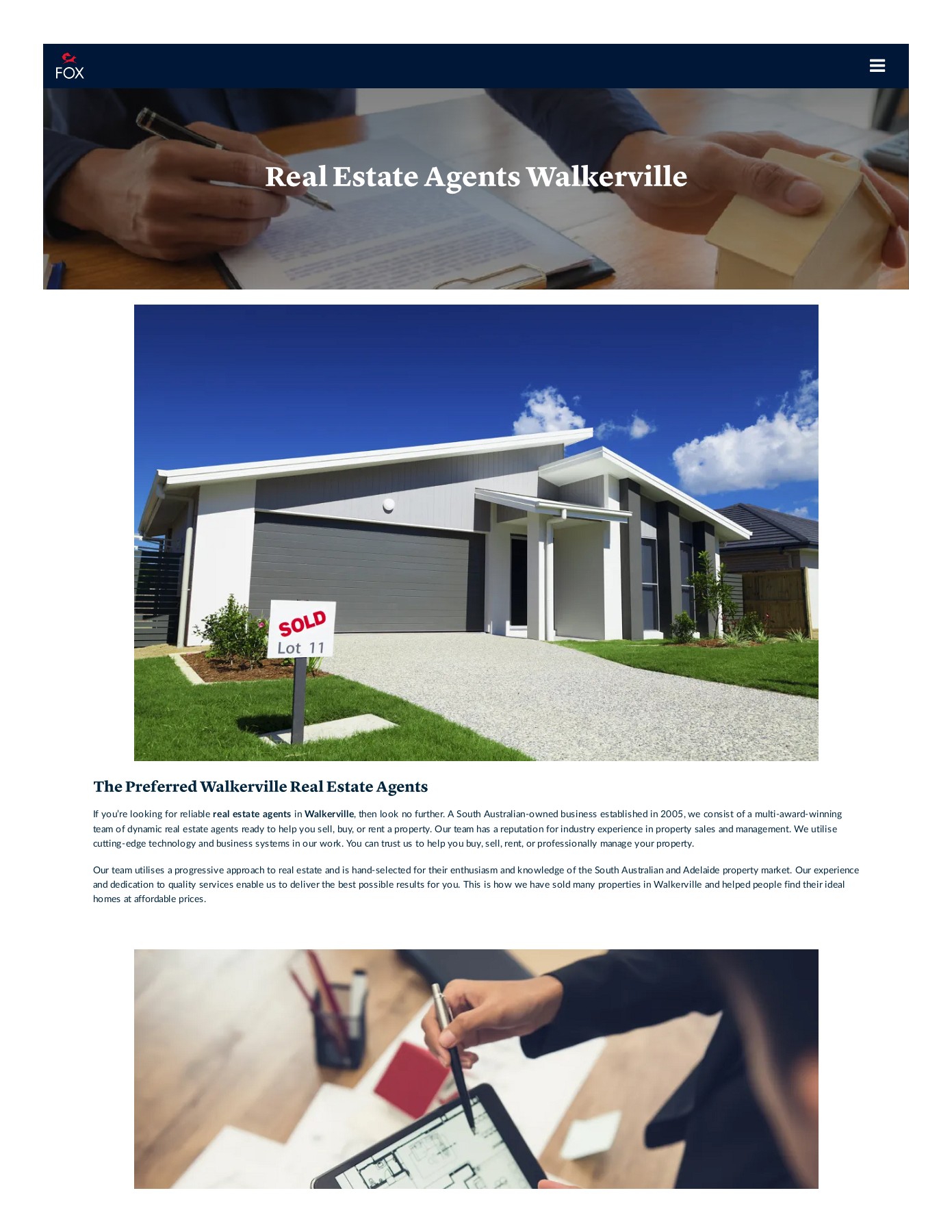 real estate agents walkerville Fox Real Estate Page 1 3 Flip