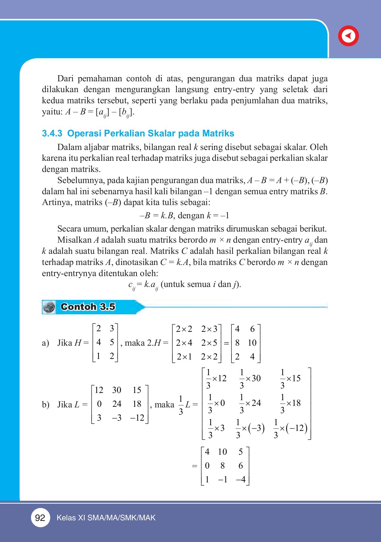 Kelas 11 Sma Matematika Siswa 2017 By Sartono Flip Book Pages 101 150 Pubhtml5