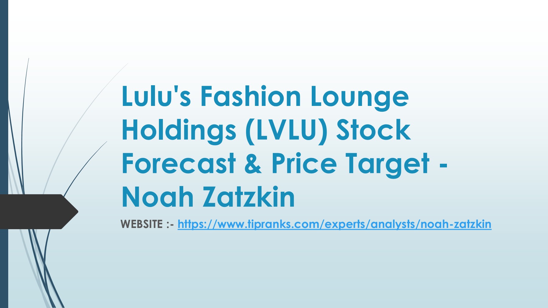 Lulu's Fashion Lounge Holdings (LVLU) Stock Forecast & Price Target