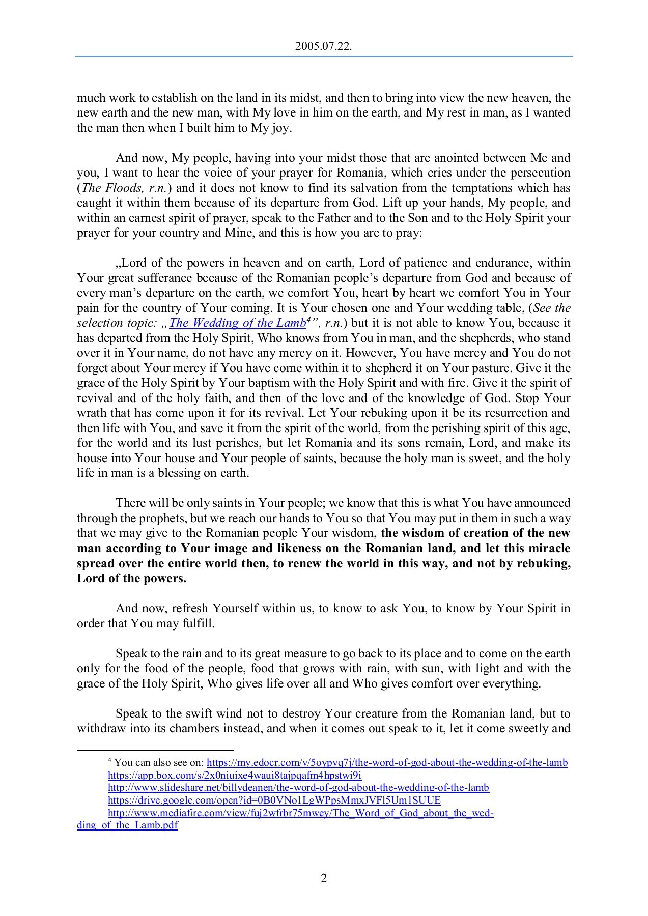 Sun Fri Sat Mon Tue Wed Thu Lamb Foundation