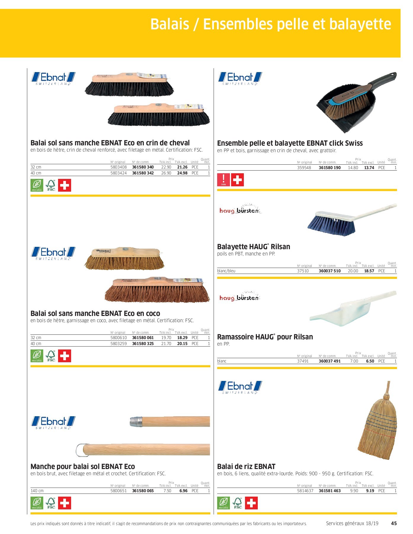 Calendrier 2023 8019 Betriebsbedarf_2018_19_F - Prix Unité Qumanint.-Tva Incl-Prix Unité Quant |  Pubhtml5