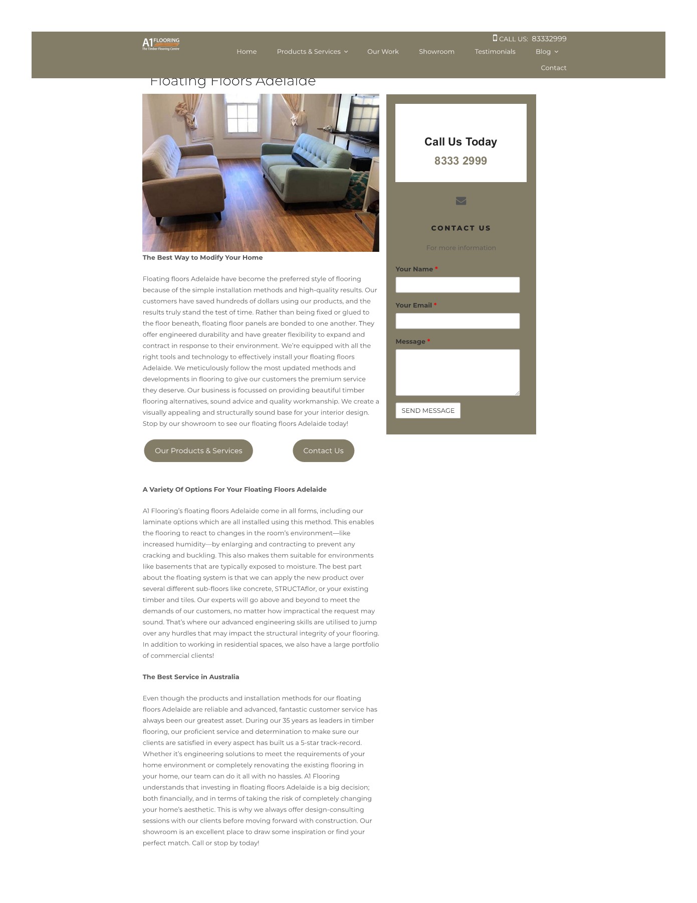 Floating Floors Adelaide a1flooringadelaide Page 1 2 Flip PDF