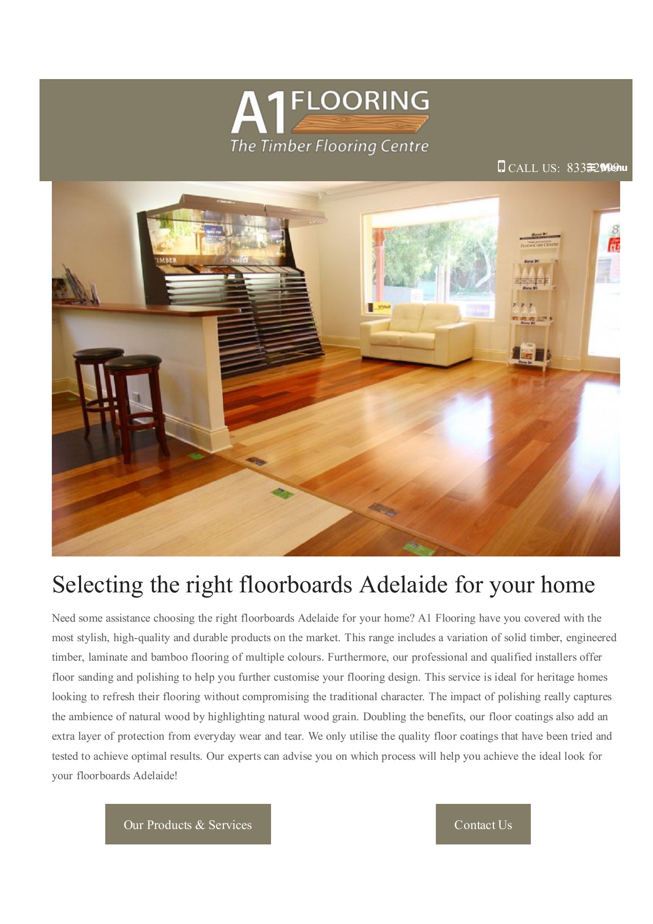 Floorboards Adelaide a1flooringadelaide Page 1 4 Flip PDF