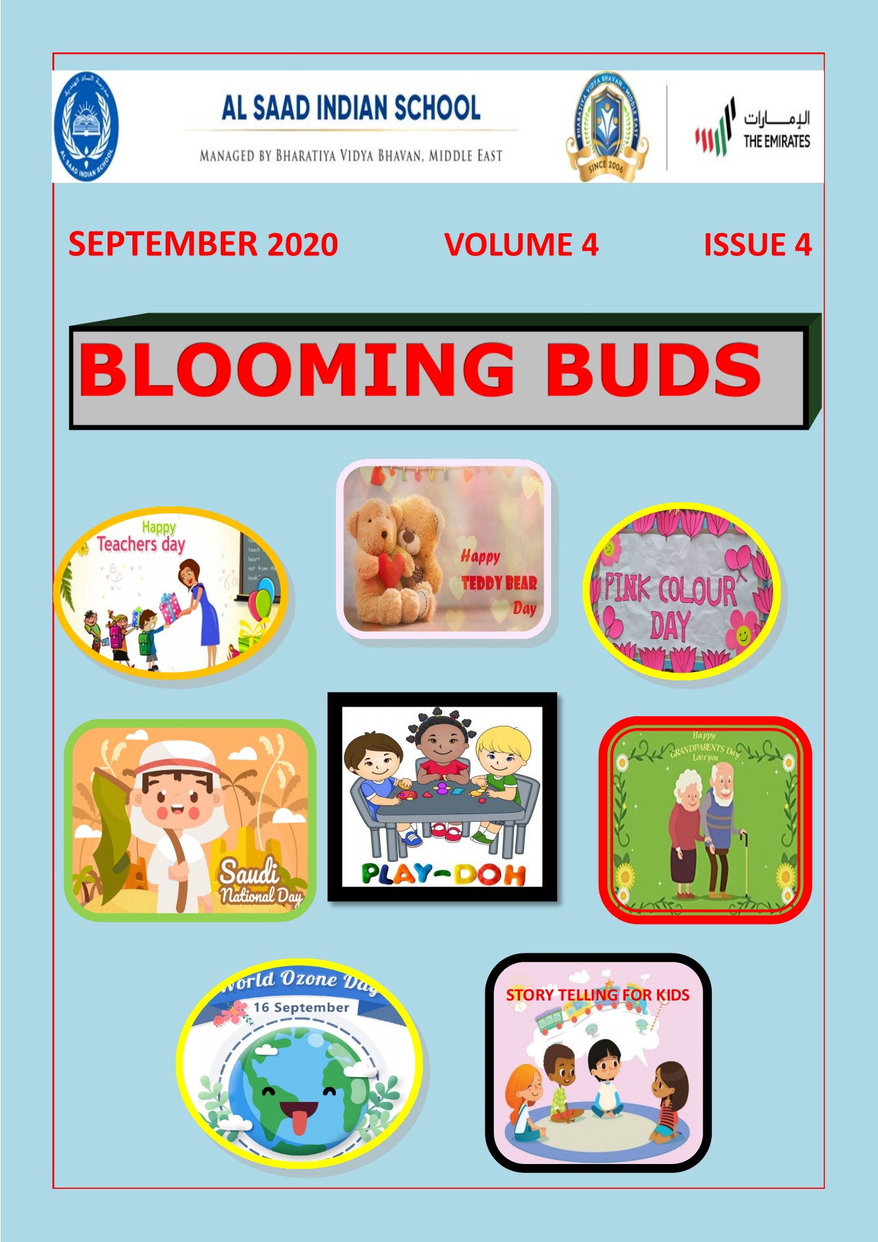 KINDERGARTEN DECEMBER NEWSLETTER 201920 Al Saad Indian School, Al