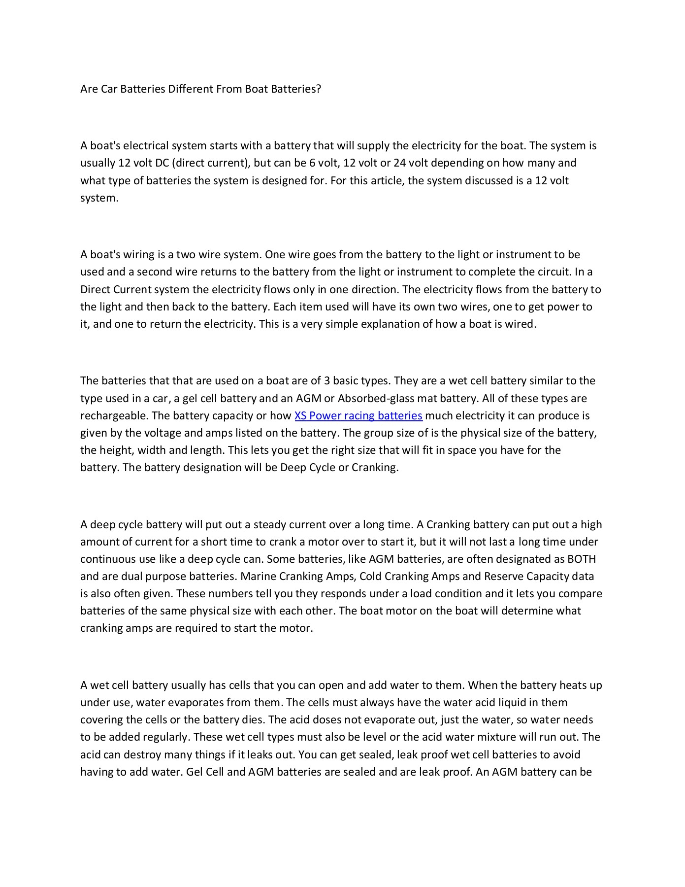 Are Car Batteries Different From Boat Batteries talha mushtaque